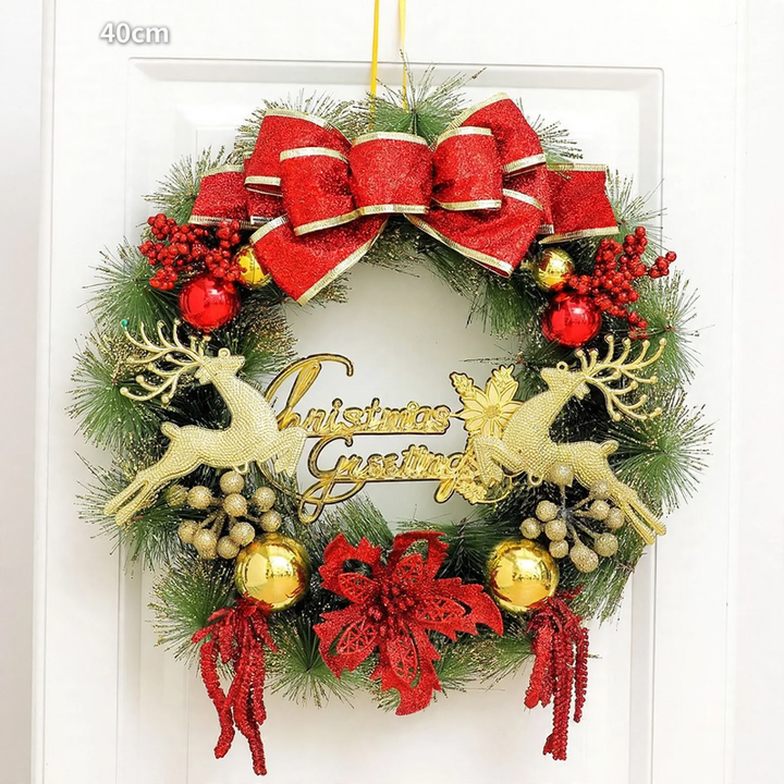 Weihnachtskranz mit Beleuchtungsoption