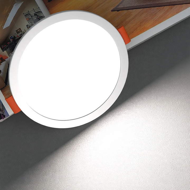 LED-Einbauleuchte, ultraflach, 6–15 W