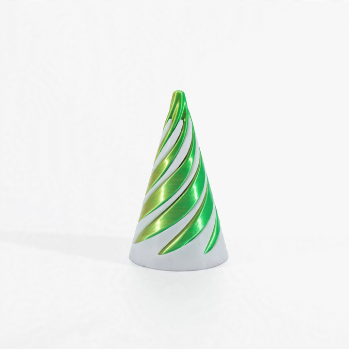 3D-gedrucktes Spiral-Pyramiden-Spielzeug