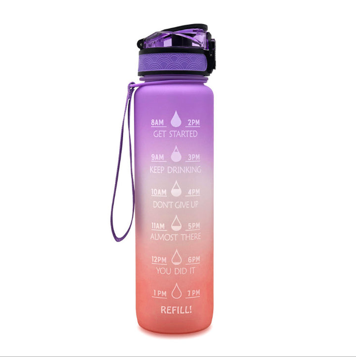 Tritan-Sportflasche, 1000 ml, hitzebeständig