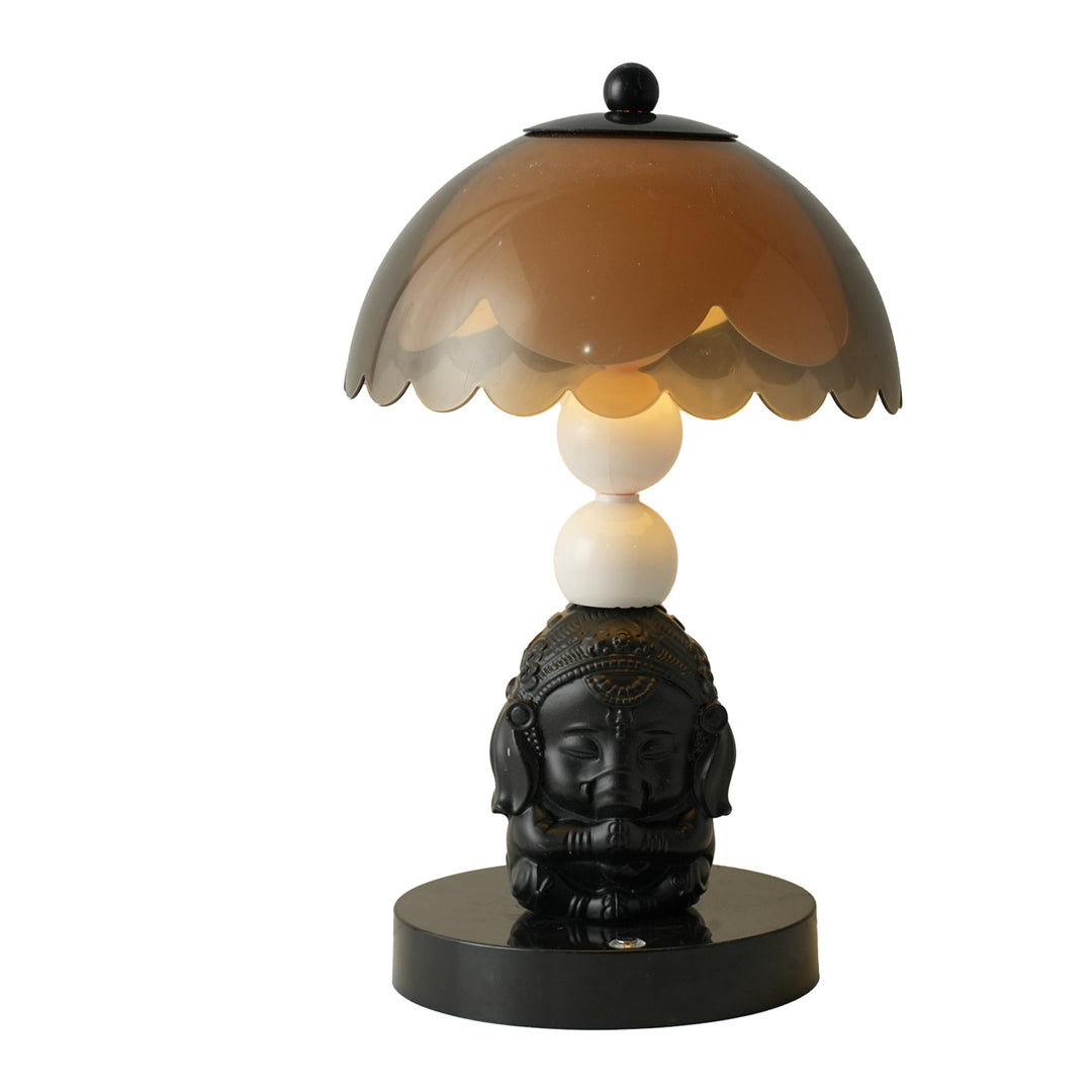 Nachttischlampe mit Elefanten-Motiv, Vintage-Stil