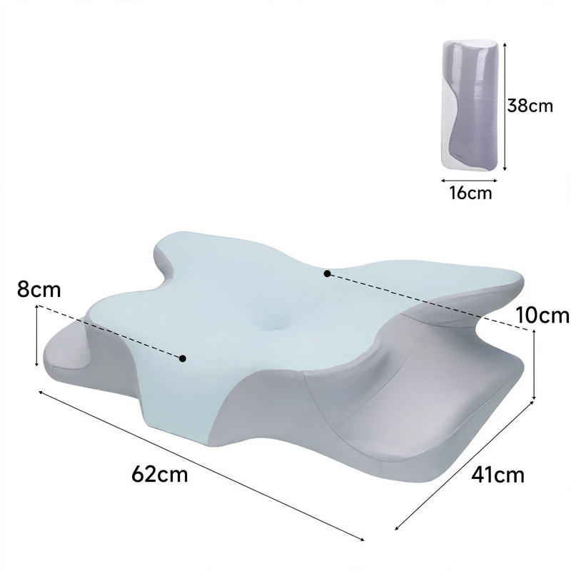 Funktionskissen Schmetterlingsform Gedächtnisschaum