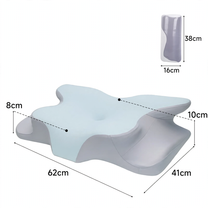 Funktionskissen Schmetterlingsform Gedächtnisschaum