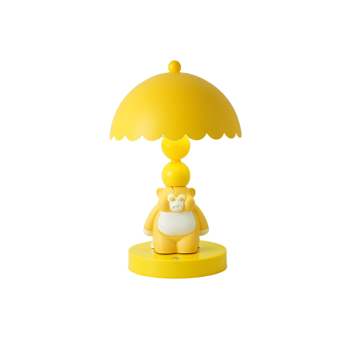 Affe Tischlampe, ABS, gelb, Touchbedienung