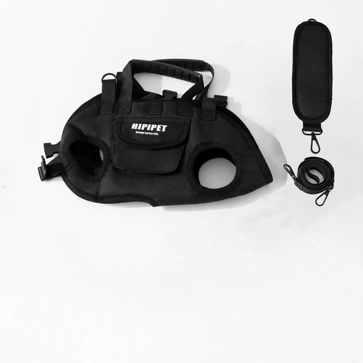 Multifunktionale Haustiertasche mit Leine