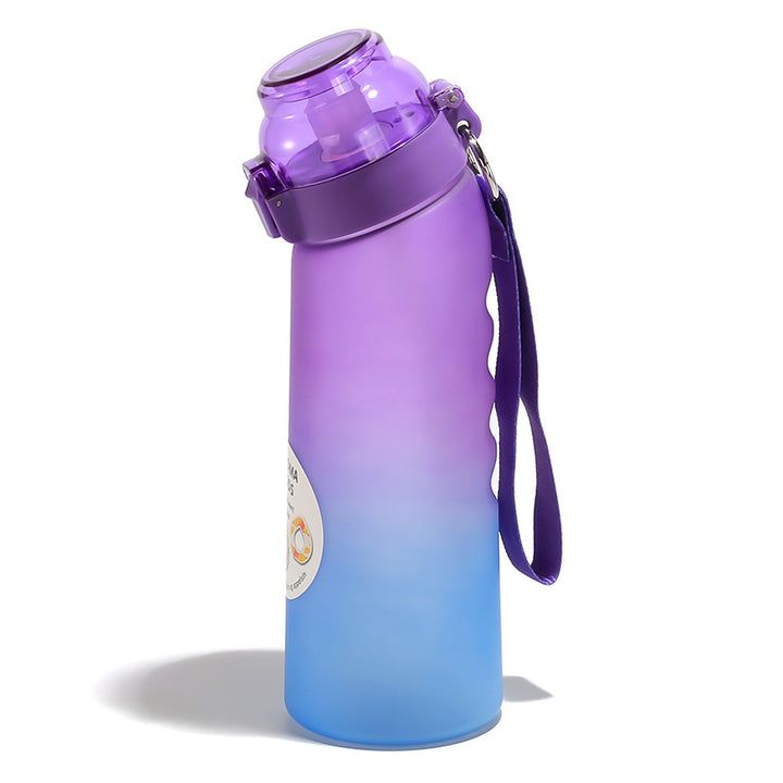 Trinkbecher mit Aromaring und Strohhalm, 800 ml