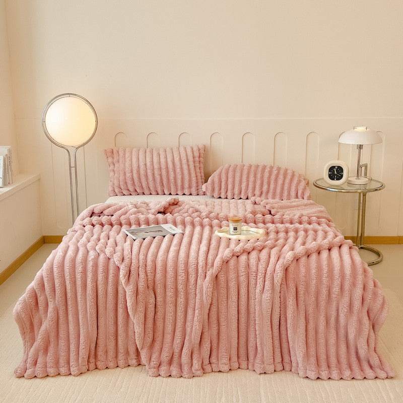 Milchfaser-Decke, nordischer Stil, extra dick