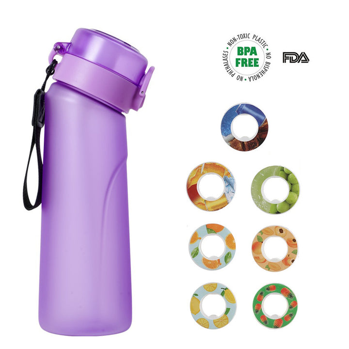 Tritan-Sportflasche mit Geschmacksringen, 750 ml