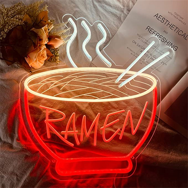 Ramen Neonlichter Zeichen Karnz