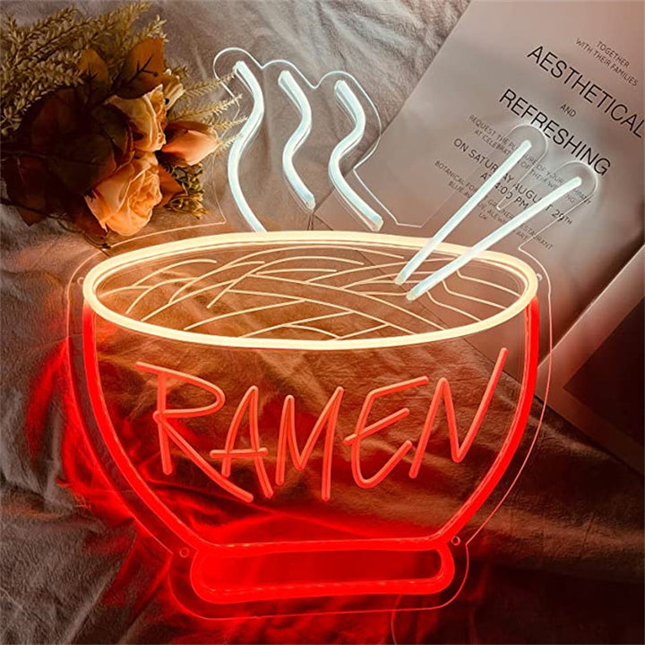 Ramen Neonlichter Zeichen Karnz