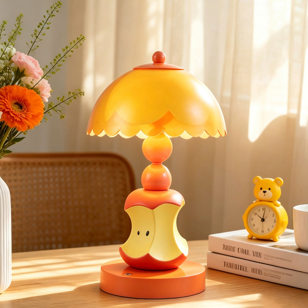 Apfelkern-Tischlampe, ABS