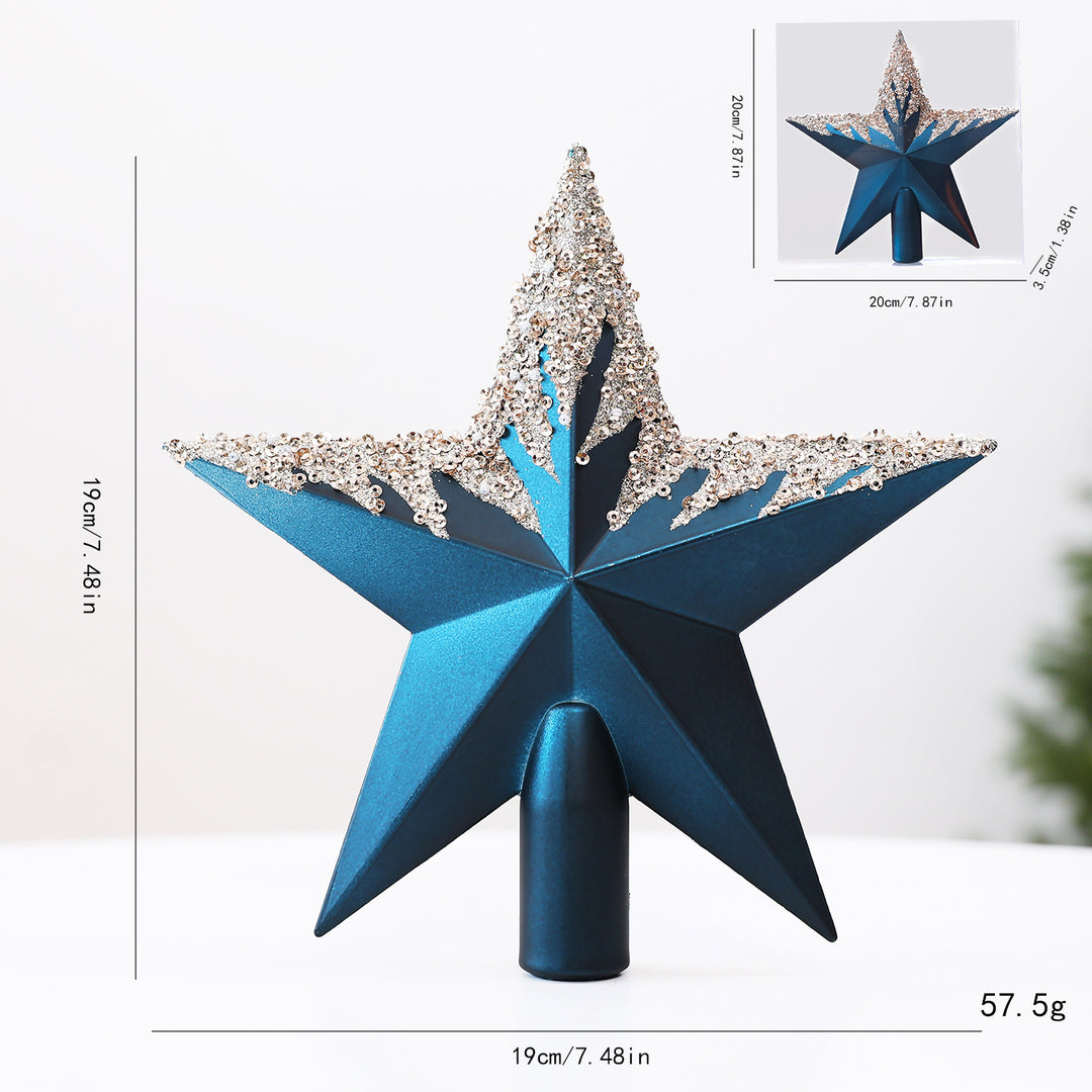 Dekorativer Weihnachtsbaum-Stern