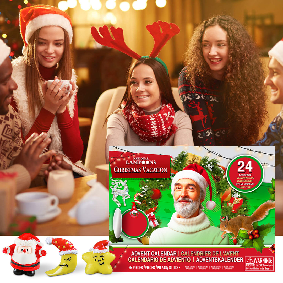 Adventskalender mit 24 Plüsch-Überraschungen