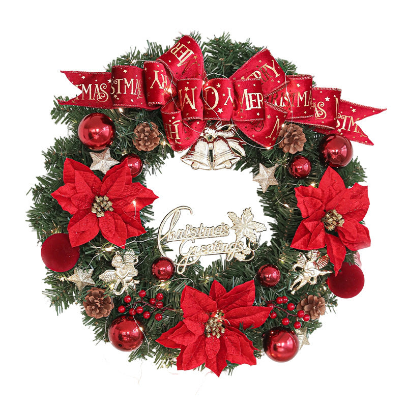 Weihnachtskranz mit Beleuchtung, 50 cm