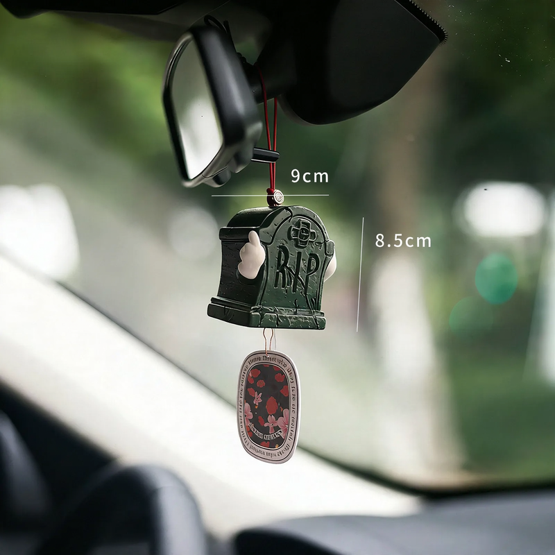 Geist-Grabstein-Duftanhänger für Auto