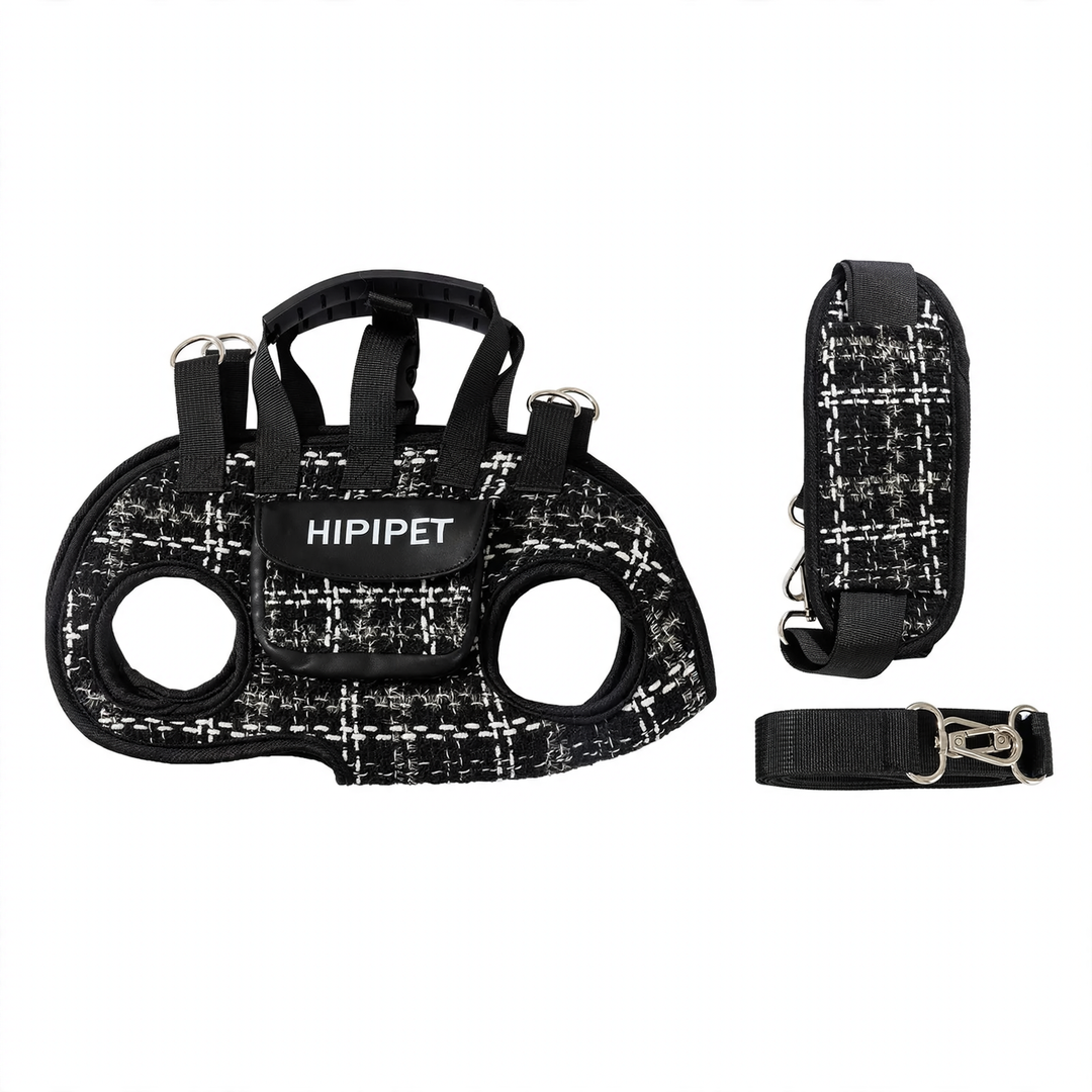 Multifunktionale Haustiertasche mit Leine