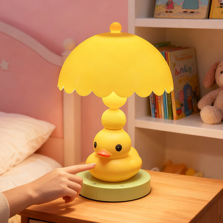 Ente-Tischlampe, modernes Design, Nachttischleuchte