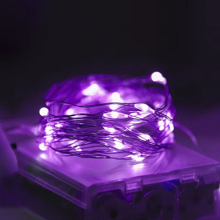 LED-Kupferdraht-Lichterkette mit PVC-Ummantelung