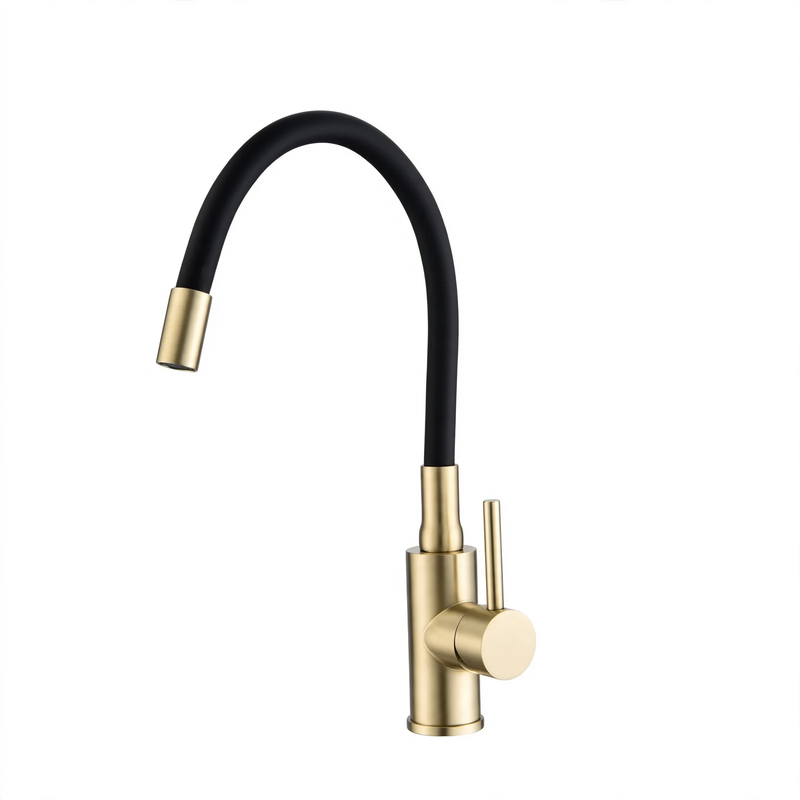 Küchenarmatur Edelstahl 304, Einhebel-Mischbatterie
