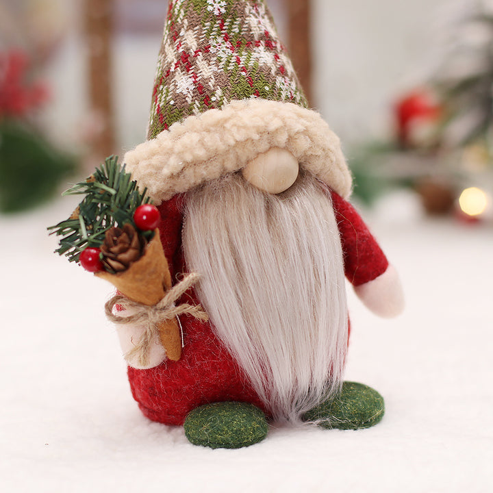 Weihnachts-Wichtel mit Geschenk