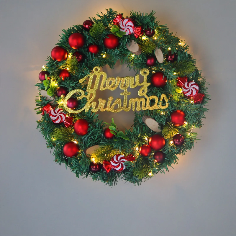 Weihnachtskranz mit Tannenzapfen, verschiedene Größen
