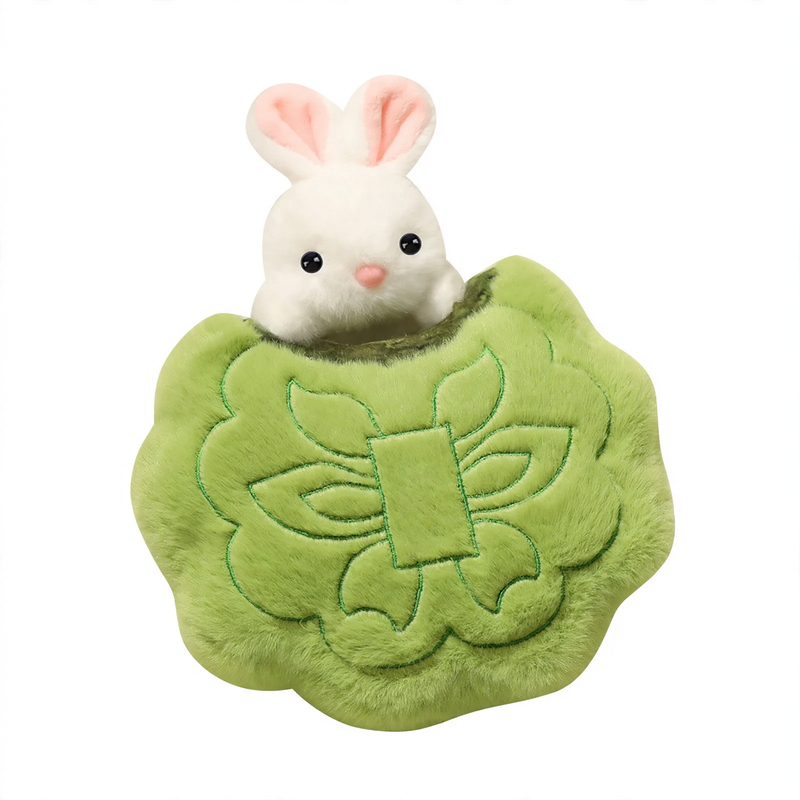 Mondkuchen Kuschelkissen, 23 cm