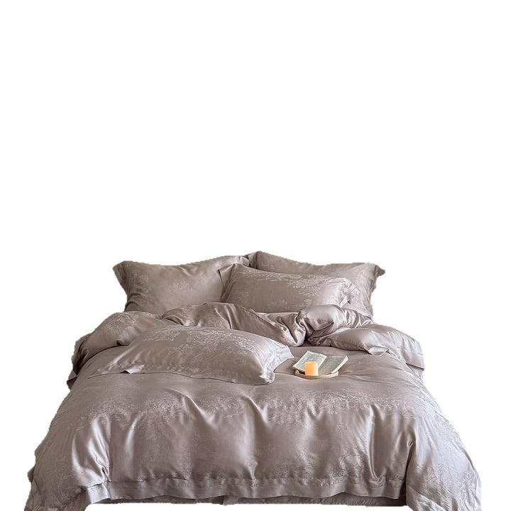 Tencel-Bettwäsche, 4-teilig, elegant, kühlend