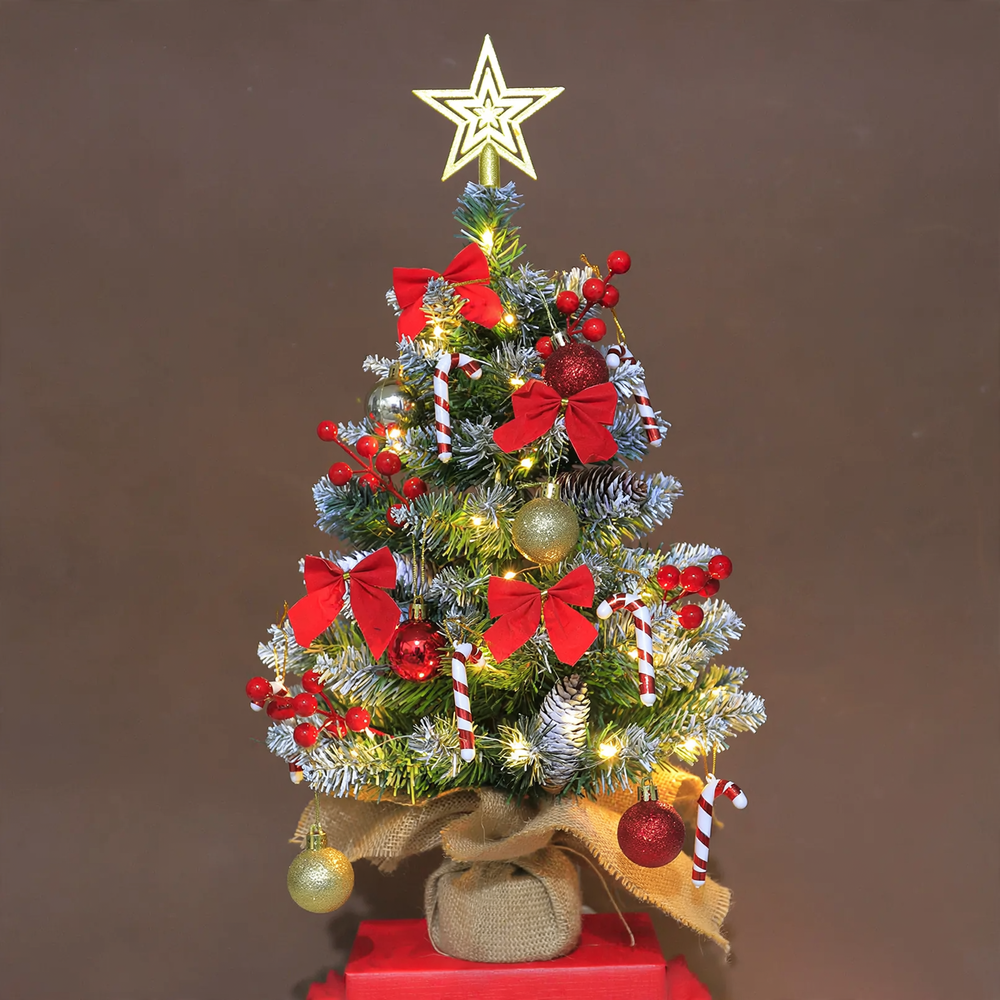Mini-Weihnachtsbaum, beschneit, 45/60 cm