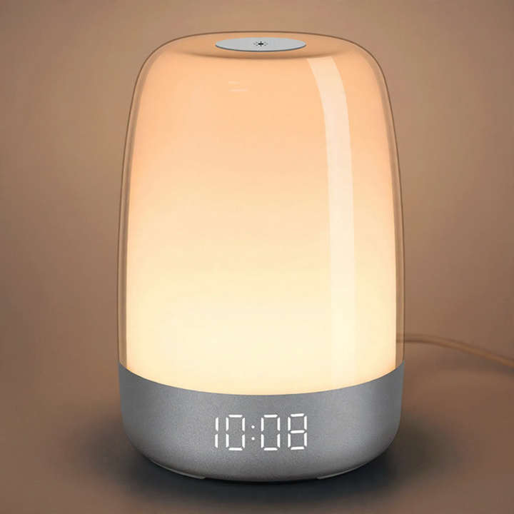 LED-Wecklicht mit Sonnenaufgangssimulation und Touch-Steuerung
