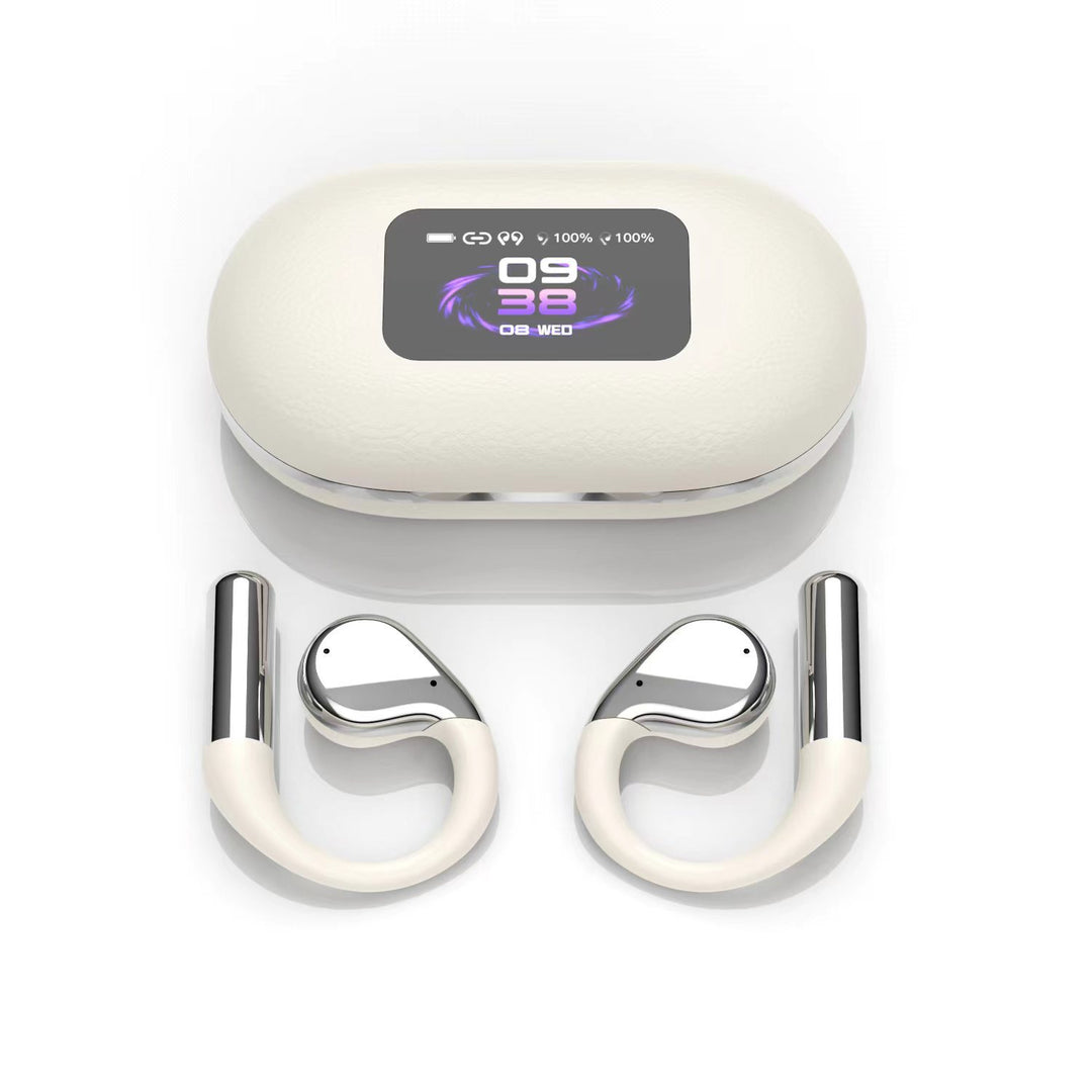 Offene Bluetooth-Kopfhörer mit LCD-Display