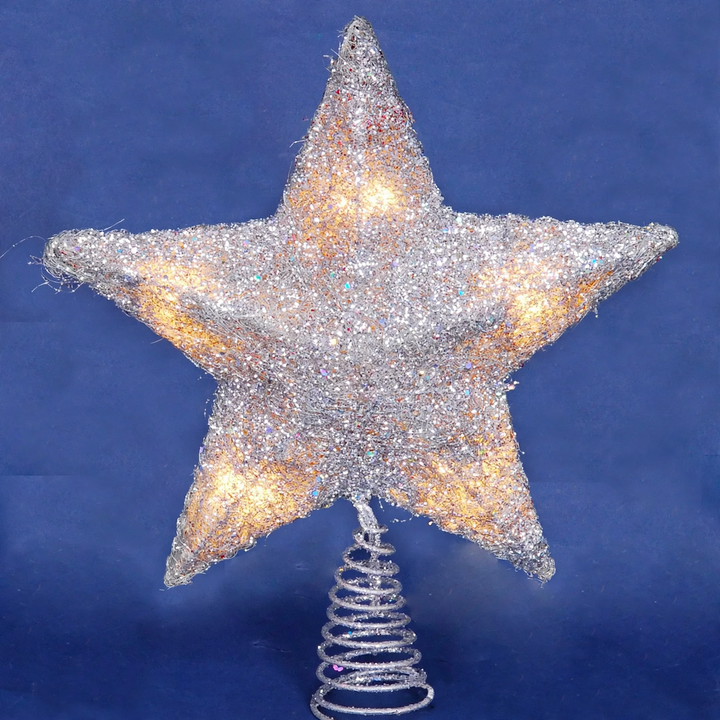 LED-Weihnachtsbaumspitze, beleuchtet, verschiedene Designs