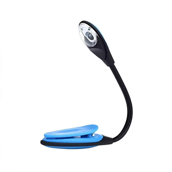 Mini-LED-Klemmlampe für Bücher