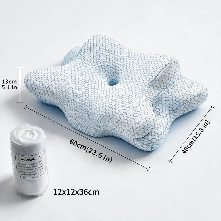 Nackenstützkissen Schmetterlingsform Polyurethan