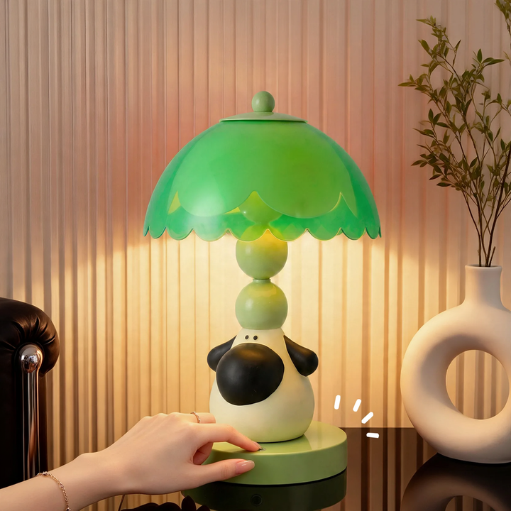 Hund Tischlampe, Cartoon-Design