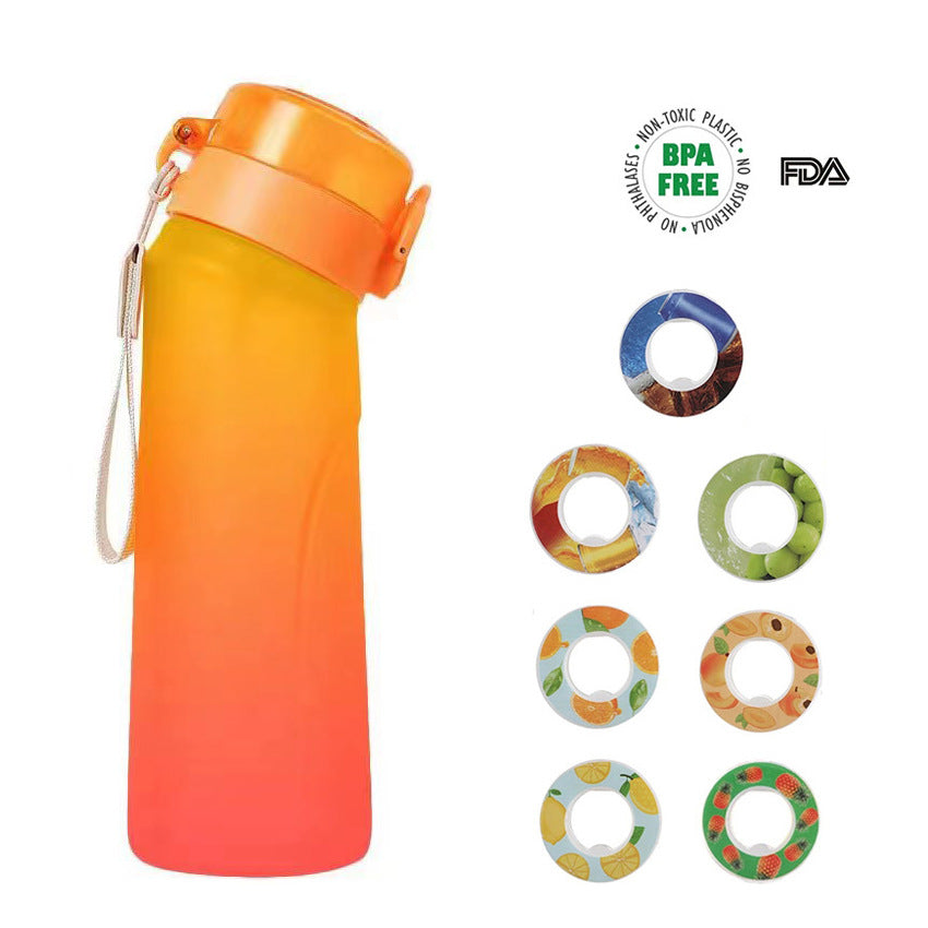 Tritan-Sportflasche mit Geschmacksringen, 750 ml