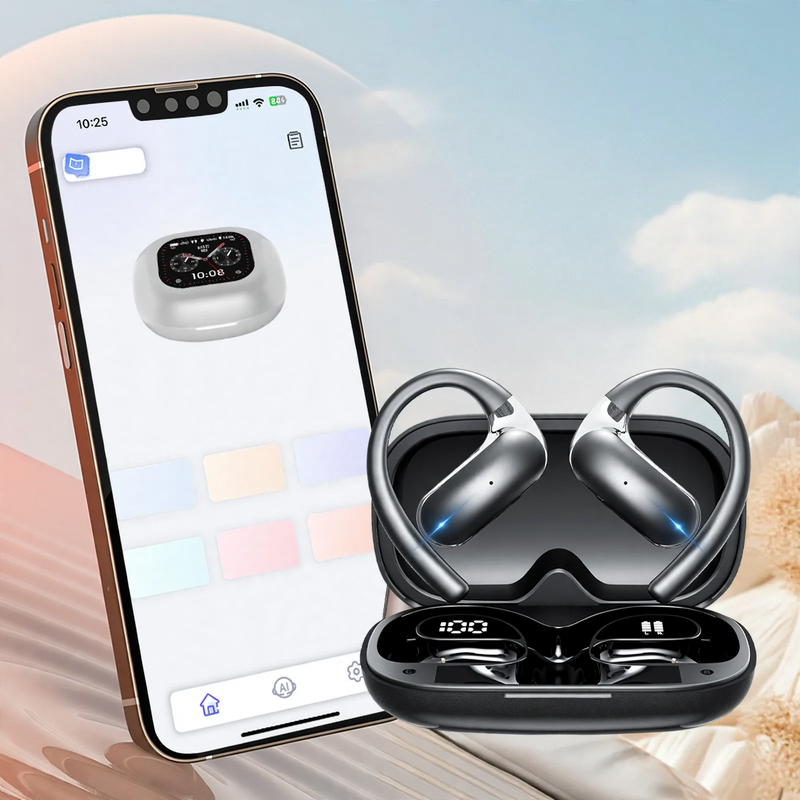 Offene Bluetooth-Ohrhörer mit KI-Übersetzung YYK-Q65