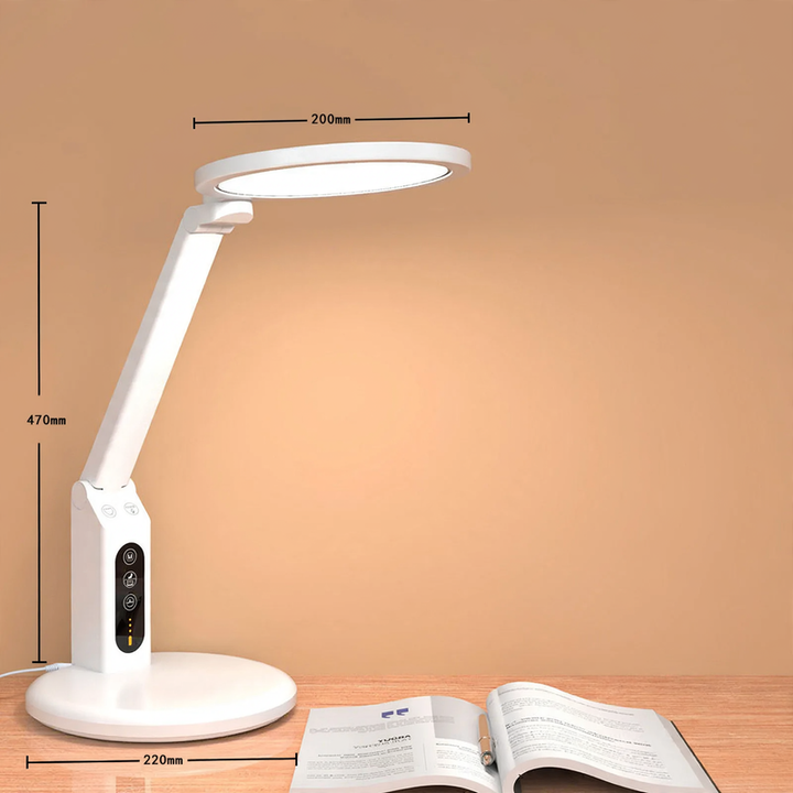 Professionelle LED-Schreibtischlampe mit Vollspektrumlicht