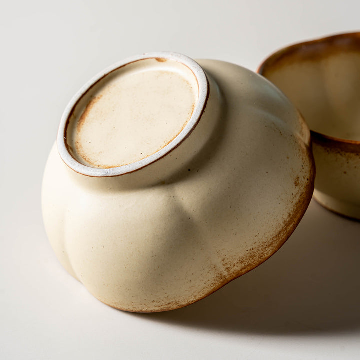 Keramikschüssel, rund, 12–13 cm, Vintage-Stil