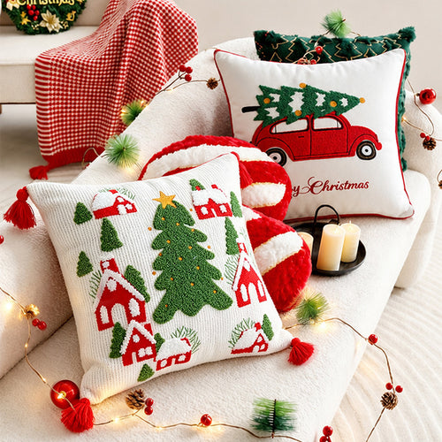 Weihnachts-Dekokissen, Polyester