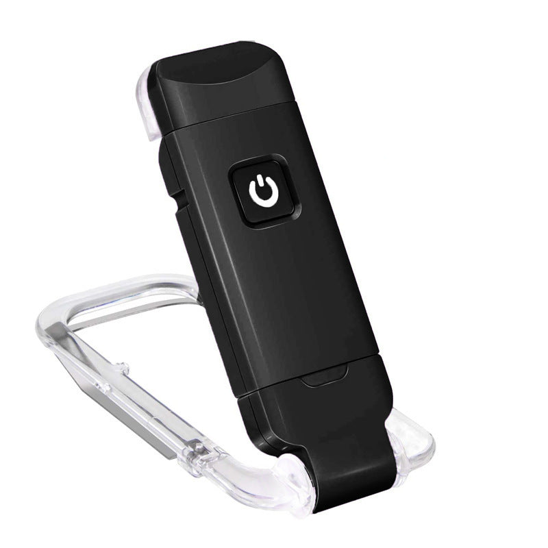 Mini-LED-Buchleuchte, faltbar, USB