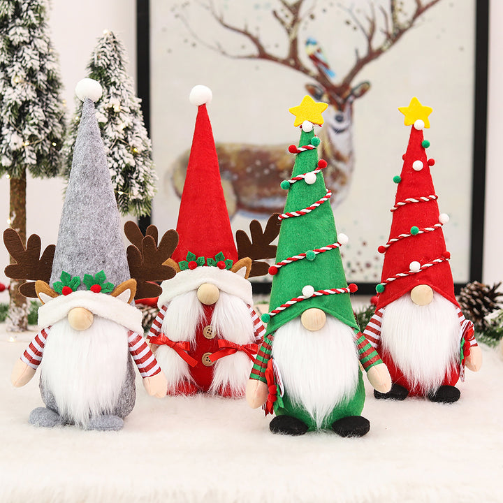 Skandinavische Wichtelfigur für Weihnachtsdekoration