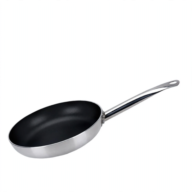 Aluminium-Bratpfanne mit abnehmbarem Griff
