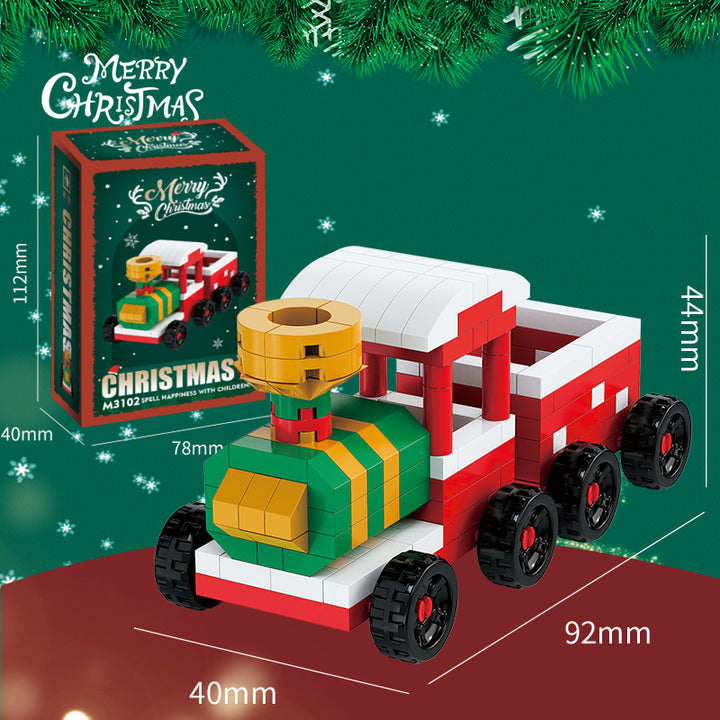 Weihnachts-Klemmbaustein-Set für Kinder