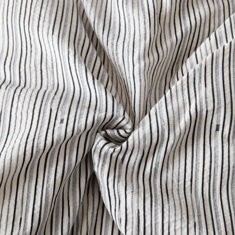 Baumwoll-Bettwäsche-Set, 4-teilig, Jacquard