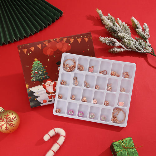 DIY-Adventskalender mit Charm-Armband in Roségold