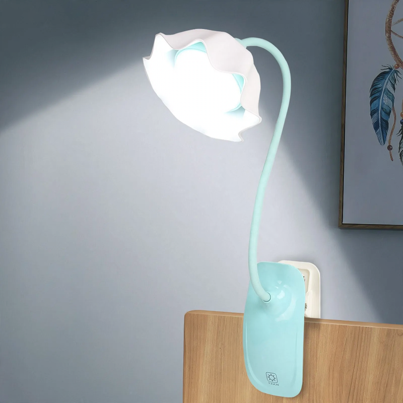 LED-Klemmleuchte für Schreibtisch und Bett