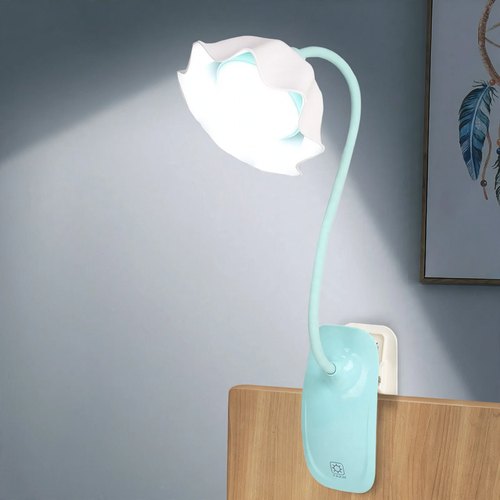 LED-Klemmleuchte für Schreibtisch und Bett