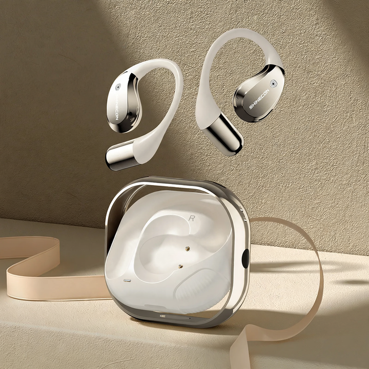 Ohrbügel-Ohrhörer mit Bluetooth 6.0 und Geräuschunterdrückung
