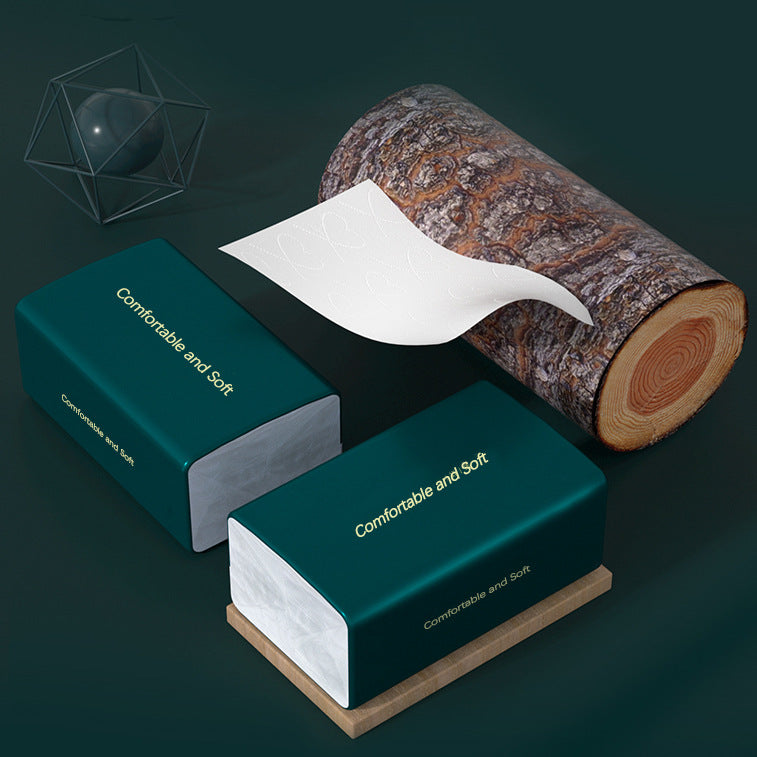 Papiertücher aus Holzfaserstoff