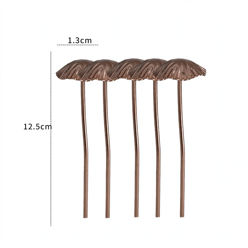Pilz-Blumenstecker aus Metall für Garten und Haus